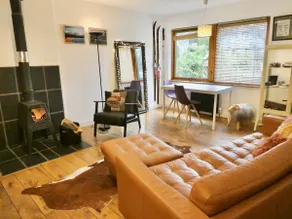 Romantic Rolltop bath & cosy woodburning-stove - Baltinna West Lodge, Newtonmore. - Image 2