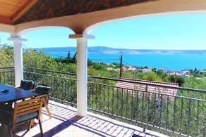 STONE VILLA-MILAN Pool Sea View Lounge Room - Image 5