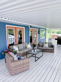 Purple Pelican Lake Retreat~Large Upstairs Porch - Image 2