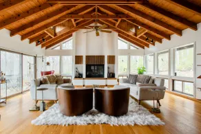Modern Mountain Chalet on 15 Acre Catskills Estate - Image 5