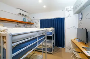 Good Life Apartment / 10 minutes by Yui Rail from Naha Airport / Within walking distance of Kokusai-dori, Type C, 2-story bed - Image 5