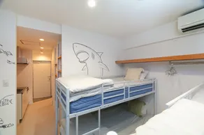 Good Life Apartment / 10 minutes by Yui Rail from Naha Airport / Within walking distance of Kokusai-dori, Type C, 2-story bed - Image 3