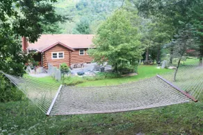Catskills Log Home With Fireplace & Outdoor Sauna - Image 3