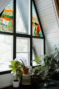 Romantic A-Frame•Epic Mtn View•Surround Shower - Image 2