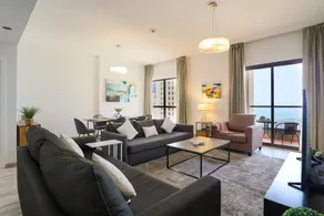 Amazing Sea Views from this 2BR Apt in JBR - Image 2