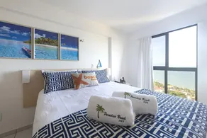 Flat facing Ponta Negra Beach, 2/4, garage, Wi-Fi - Image 4