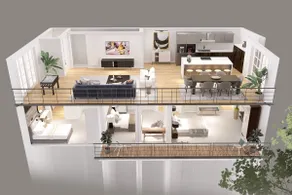 Treeside Penthouse-180view-2 Floors-Games-Awards - Image 2