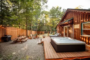Hot Tub, Fire Pit, Fully-Fenced Yard, Pellet Stove - Image 3