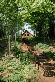 Sullivan Lake AFrame - Free Pontoon, Outdoor Sauna and Hot Tub included! - Image 2