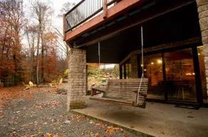 Stream Front Log Hem nära 7 Springs, 4 BR - Image 4