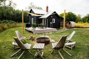 The Granary Northport . Rustic Modern Seclusion - Image 2