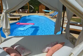 Moderne Villa, privater Pool, Garten, Grill, A / C, Wi-Fi, herrliche Aussicht, 5 'Meer - Image 4