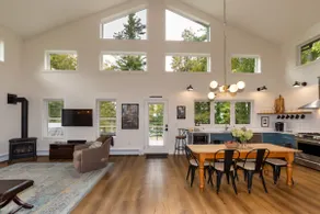 Modern Berkshires Cottage  🌲 Gas Stove, Large Deck & W/D + 7 mins to Otis Ridge - Image 5