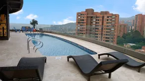 Great Balcony 16th Floor Modern/AC/2 Habs/Poblado - Image 4