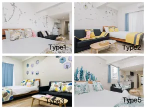 AFP Tennoji Minami Apartment, Apartment 2 with a double bed and sofa bed - Image 5