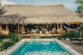 “El Refugio”Bungalow with A/C and pool playa Macao - Image 3