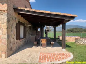 A four-bedroom country house with a porch and swimming pool - Image 3