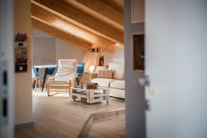 Loft, sunny attic of 85 square meters. with terrace overlooking the mountains - Image 5