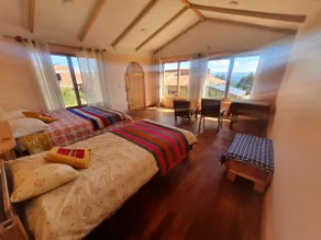 INKA PACHA cabin with two beds and a private bathroom - Image 3