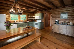 Gorgeous Views! Log Cabin with Hot Tub & Fire Pit - Image 5