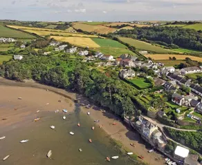 Main House at White Horses, Bantham, South Devon with panoramic sea views across to Burgh Island - Image 2