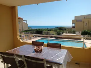 Apartment facing the sea, with swimming pool and parking - Image 2