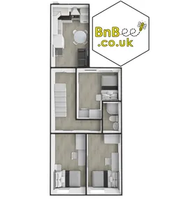 SuperFast Wi-Fi *Newly Refurbished* Sleeps 3-6 ppl - Image 2