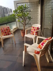 3BHK Apartment-3 Baths-Terrace, AC, TV, Wifi - Image 2