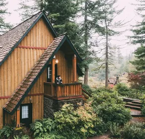 Lakeside Cabin with Loft and Outdoor Pavilion - Image 2