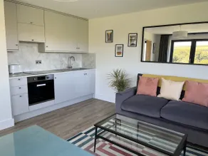 Modern apartment with countryside views & parking. - Image 4