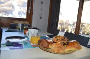 Gemütliche 2-Zimmer-Wohnung mit schöner Aussicht Serre Chevalier 1400 - Image 4