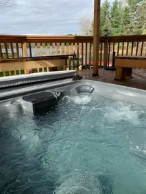 Luxury Waterfront Cottage with Hot Tub in Downtown Washago, Ontario - Image 2