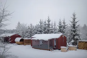 Cabins with a sauna and a hot tub - Image 2