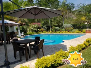 cozy property with a pool and jacuzzi - Image 2