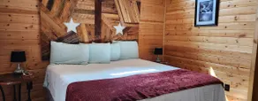 Cabin 3 • King Bed • Quiet Country Retreat - Image 3