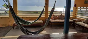 If you stumble, you'll fall into the sea! Great beach house - Image 3