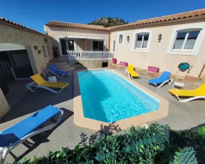 Air-conditioned villa 140m² + private swimming pool + wifi + independent arrival. - Image 2