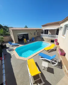Air-conditioned villa 140m² + private swimming pool + wifi + independent arrival. - Image 3