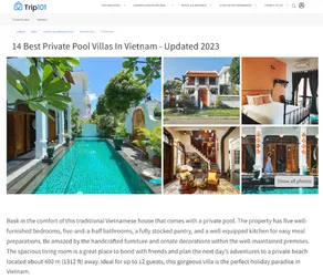 À ơi Villa: Old charm, 5 bedrooms, private pool - Image 5