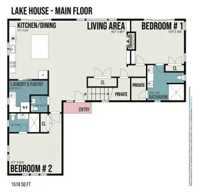 Runyan Lake House / 4 Private Suites - Sleeps 13 - Image 4