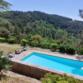 Chalet 14p with panoramic views of the valley and heated swimming pool - Image 2