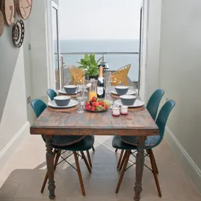 Uninterrupted Sea Views • Balcony • Walk to Beach - Image 5