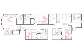4 #2N - 4 Bedroom 4 Bath - McCormick Pl, Wintrust - Image 2