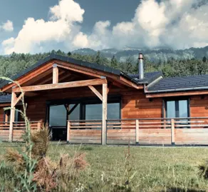 Swiss chalet, 7 mins from ski station - Image 2