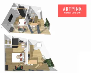 Artpink ★Ideal Pros ★ Proche commerces- Agathor - Image 3