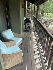 Spacious Cabin Retreat l Sleeps 8 l Deck & Pines - Image 2