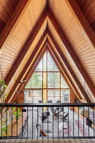 Wilderness Road A Frame Mountain Cabin - Image 2