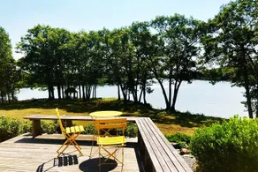 Sunny Waterfront Home Overlooking Blueberry Field - Image 3