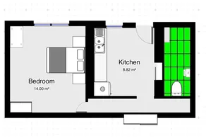Private Studio near beach and shops - Image 4