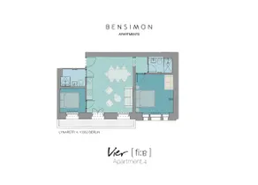 3-room apartment (80 sqm), 2 bathrooms & balcony - Image 5